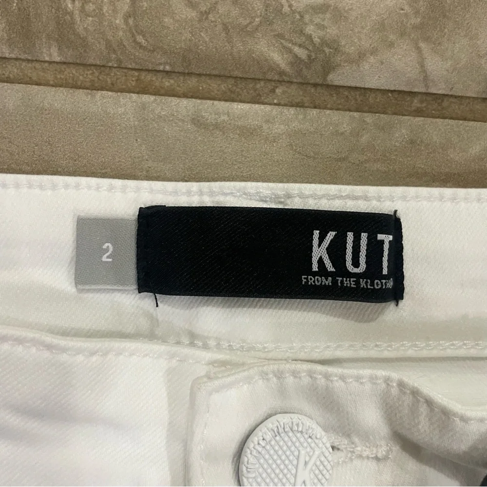 KUT From The‎ Kloth High Rise Rachel Fab AB Mom Jean sz 2 - Picture 4 of 10